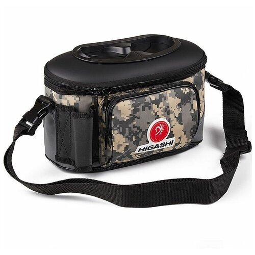 Кан рыболовный Higashi Live bait box 4.5L #Digital Camo