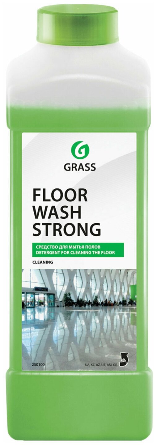Средство для мытья полов GRASS "Floor Wash Strong" 1000 мл - фотография № 12