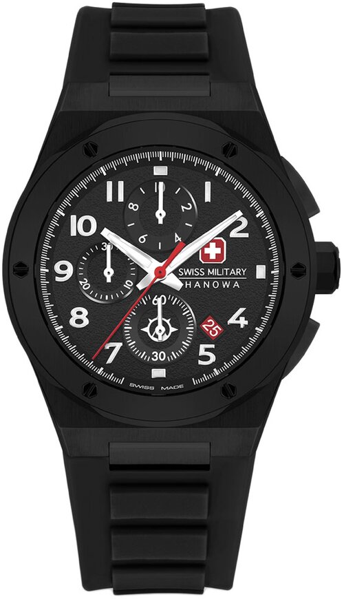 Наручные часы Swiss Military Hanowa Land, черный