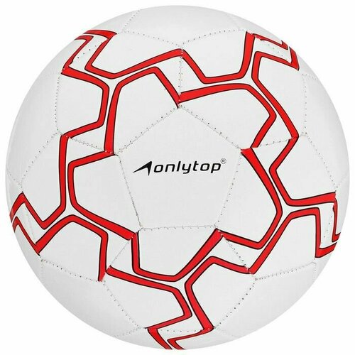 Мяч футбольный размер 5, 275 г, 32 панели, 2 подслоя, PVC, машинная сшивка