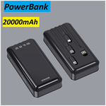 Портативный Аккумулятор Anything In My 20000mAh/PowerBank USB/Micro, USB-A, Type-C , Lightning - изображение