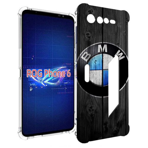 Чехол MyPads bmw бмв 5 мужской для Asus ROG Phone 6 задняя-панель-накладка-бампер