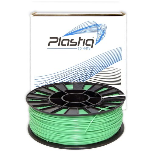 Пластик ABS для 3D печати Plastiq светло-зеленый, 1.75 мм, 300 м.