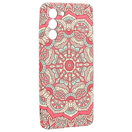 фото Чехол для samsung s21 0.8мм силикон luxo с флуоресцентным рисунком kaws j81