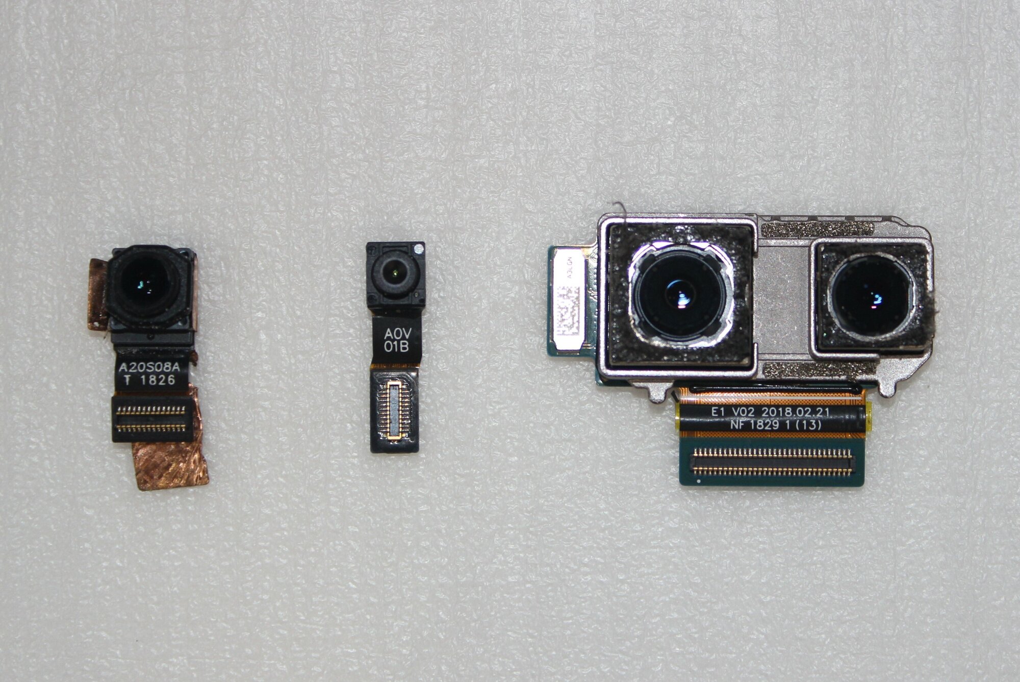 Комплект камеры для Xiaomi Mi 8 M1803E1A