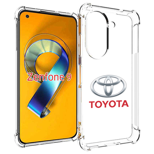 Чехол MyPads toyota-тойота-4 мужской для Asus Zenfone 9 (AI2202) задняя-панель-накладка-бампер чехол mypads toyota тойота 4 мужской для asus rog phone 6 задняя панель накладка бампер