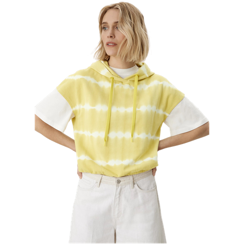 фото Толстовка для женщин, s.oliver, модель: 120.10.204.14.140.2116639, цвет: желтый, размер: 44