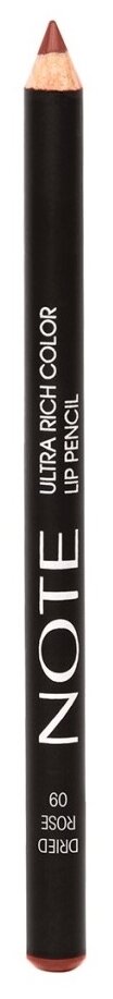 Карандаш для губ насыщенного цвета Note Ultra Rich Color Lip Pencil т.09 1,1 г