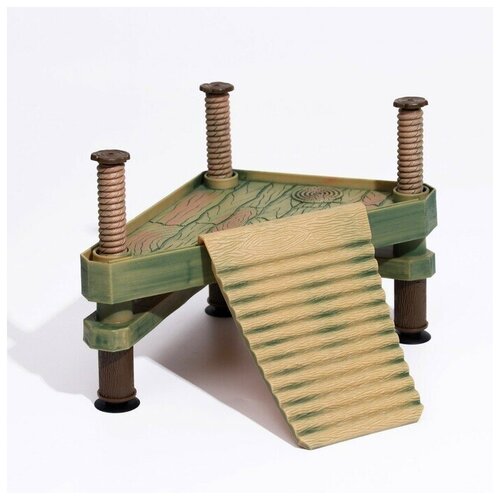 Платформа для черепах на регулируемых опорах с плавающим мостиком 3450₽