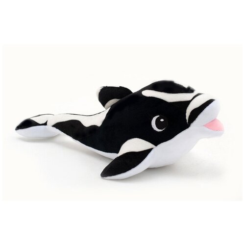 Мягкая игрушка Дельфин черно-белый 36 см