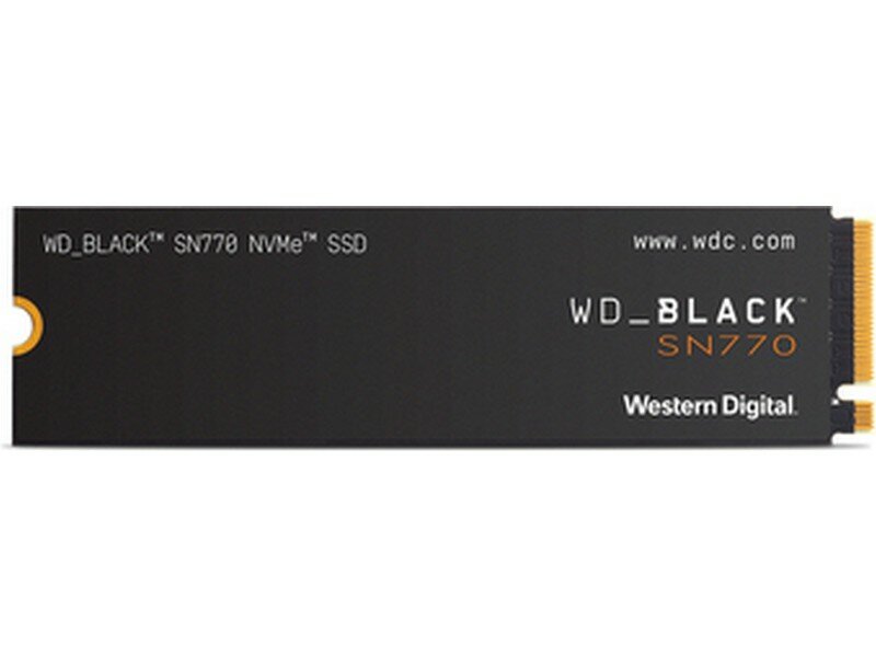 Твердотельный накопитель Western Digital WD Black SN770 500 ГБ M2 WDS500G3X0E