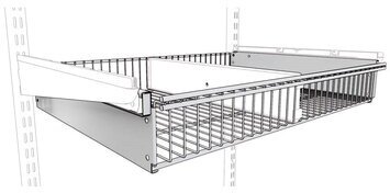 Корзина выдвижная Титан-GS 563х440х85мм - фотография № 4