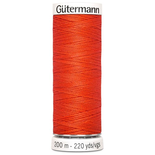 Нить универсальная Gutermann Sew All, апельсин, 155