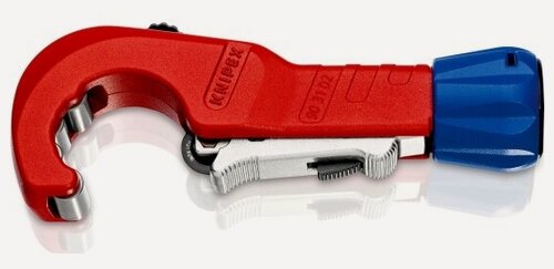 Изображение товара Труборез Knipex TubiX®, KN-903102SB, для стали и цветных металлов, рез: d 6 - 35 мм (1/4"-1 3/8"), толщина стенок до 2 мм, 260 мм