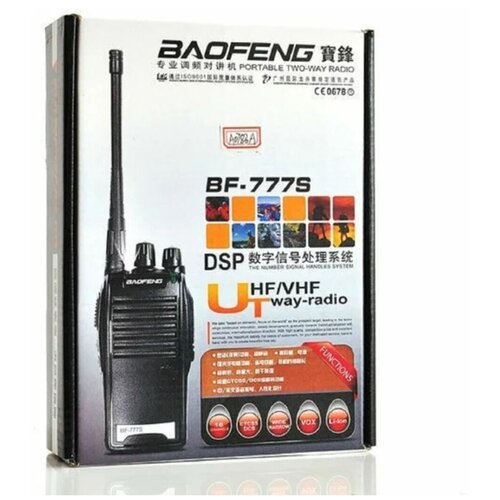 Комплект раций Baofeng BF-777s без гарнитуры 2 шт черный 285800₽
