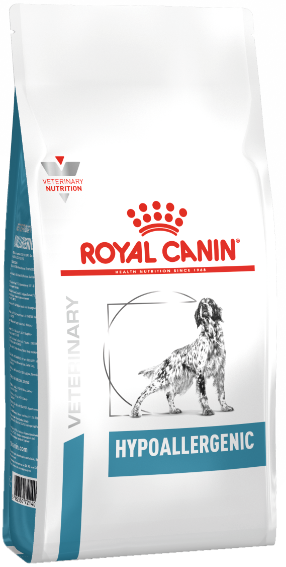 Корм для взрослых собак при пищевой аллергии Royal Canin Hypoallergenic DR 21 Canine (Гипоаллердженик), сухой диетический, 7 кг