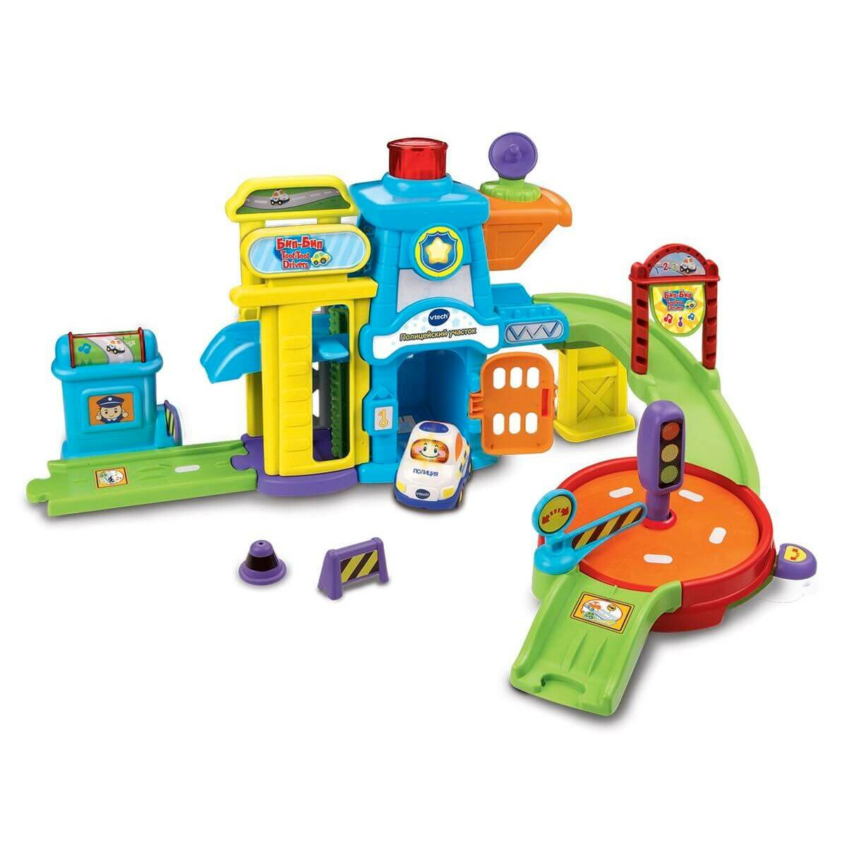 Игровой набор "Полицейский участок" VTech Бип-Бип Toot-Toot Drivers 80-150266