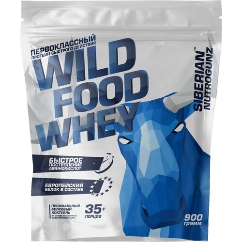 Протеин Siberian Nutrogunz Wild Food Whey 900 гр