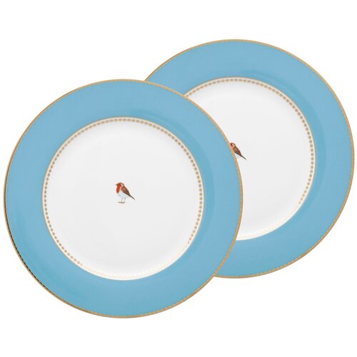Набор из 2-х тарелок Pip Studio Love Birds, д. 26,5 см, 51.001.019