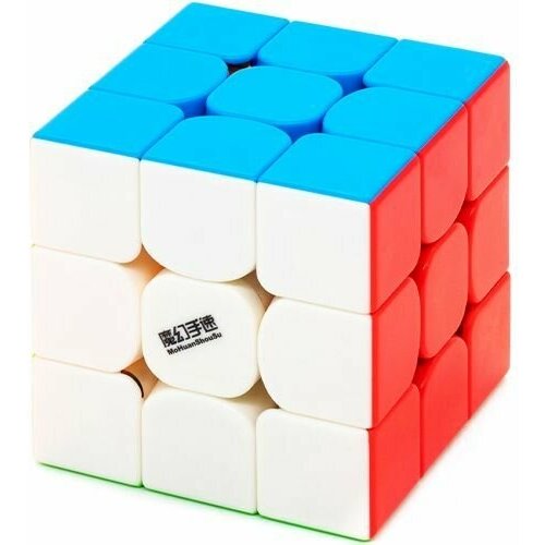 Скоростной Кубик Рубика MoYu 3x3х3 MoHuan ShouSu ChuFeng / Головоломка для подарка / Цветной пластик скоростной кубик рубика moyu 3x3х3 cubing classroom mf3rs3 головоломка для подарка белый пластик