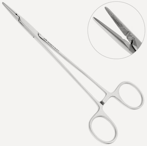 Изображение товара Иглодержатель хирургический Crile Wood, 15 см, 20-15*