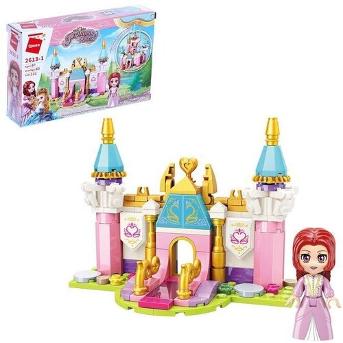 Конструктор Принцессы Мини замок и принцесса , 1 минифигура и 131 деталь