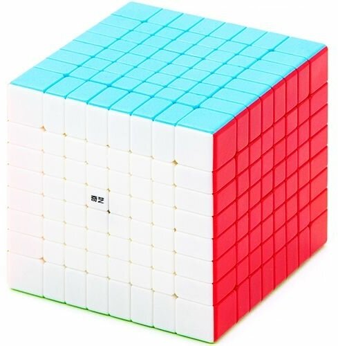 Кубик Рубика QiYi MoFangGe 8x8 / Развивающая головоломка / Цветной пластик
