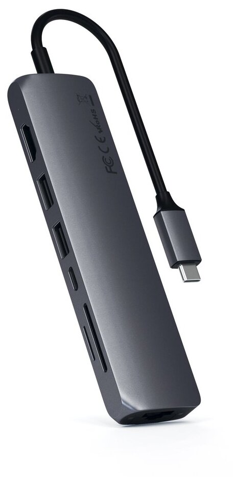 USB-концентратор Satechi SLIM MULTI-PORT (ST-UCSMA3) разъемов: 6