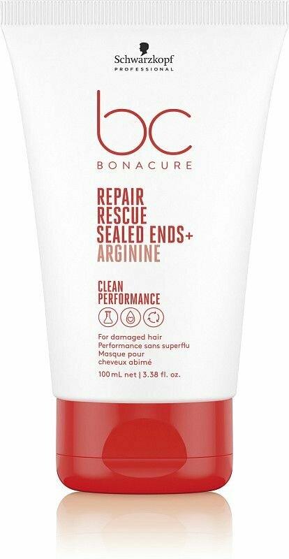 Schwarzkopf Professional Bonacure Repair Rescue Arginine Sealed Ends - Сыворотка для секущихся кончиков волос 100 мл