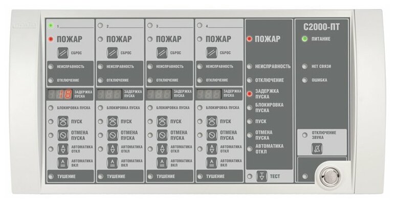 Болид Блок индикации и управления С2000-ПТ - фотография № 1