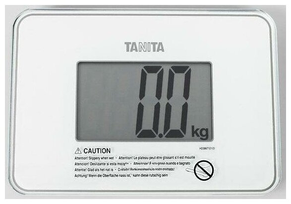 Весы Tanita напольные HD-386 White - фотография № 4