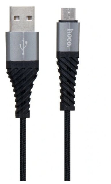 USB Hoco X38 Cool Micro 0.25м черный