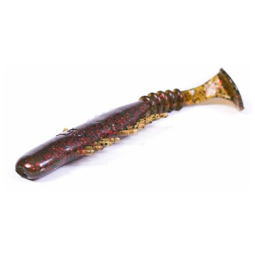 виброхвосты съедоб искусст lucky john pro series bugsy shad 2 8in 07 20 085 7шт Виброхвосты съедобные LJ Pro Series BUGSY SHAD 3.9in(10.00)/PA03 5шт.