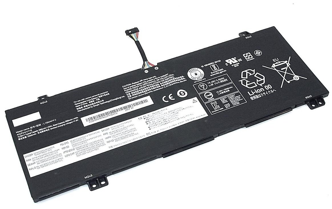 Аккумулятор L18C4PF3 для ноутбука Lenovo IdeaPad C340-14API 15.36V 45Wh (2964mAh) черный