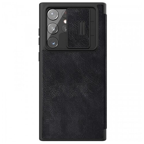 Nillkin Qin PRO Чехол-книжка из Premium экокожи с защитой камеры для Samsung Galaxy S22 Ultra чехол книжка кожаная nillkin leather qin samsung galaxy a90 черный