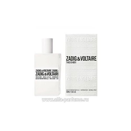 Парфюмерная вода Zadig et Voltaire This is Her 50 мл Женская