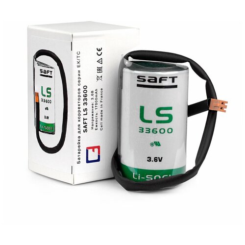 Батарея литиевая SAFT LS33600 ( TC210 ) батарейка saft ls 17500