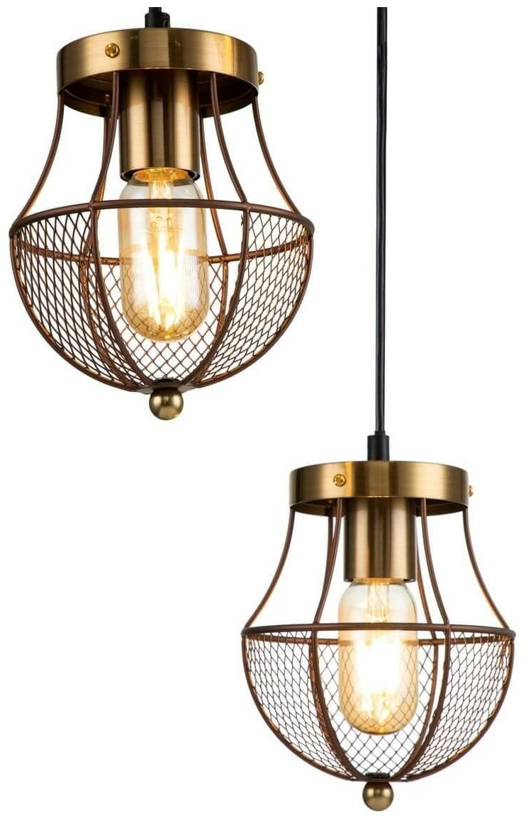 Подвесная люстра Indigo Pallo 10011/3P Gold - фото №2