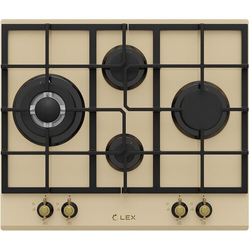 Газовая варочная панель LEX GVG 643C IV бежевый 2717100₽