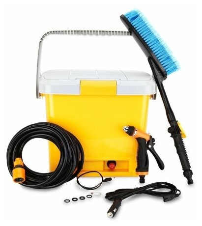 Автомойка переносная High Pressure Portable Car Washer AV-198 - фотография № 8