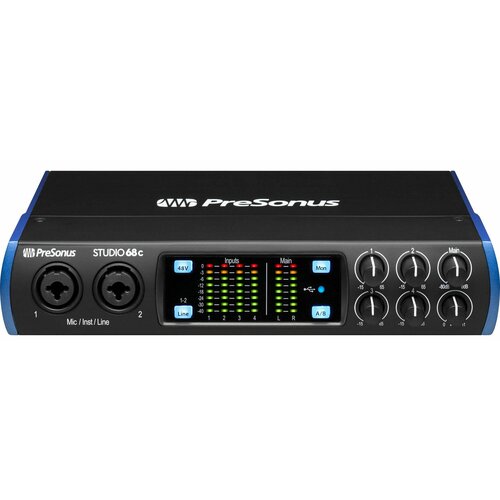 Внешняя звуковая карта PreSonus Studio 68C 43815₽