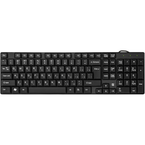 Клавиатура проводная Defender Accent SB-720 мембранная 125 м цвет чёрный 56100₽