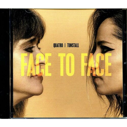 Музыкальный компакт диск SUZI QUATRO / KT TUNSTALL (New Album) - Face To Face 2023 г. (производство Россия)