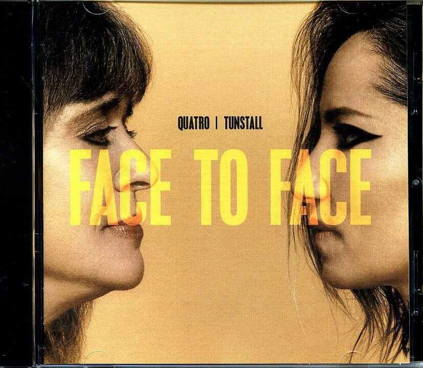 Музыкальный компакт диск SUZI QUATRO / KT TUNSTALL (New Album) - Face To Face 2023 г. (производство Россия)