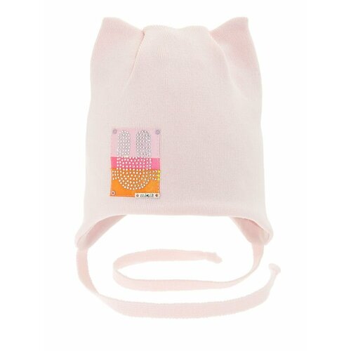 фото Шапка mialt, размер 50-52, розовый