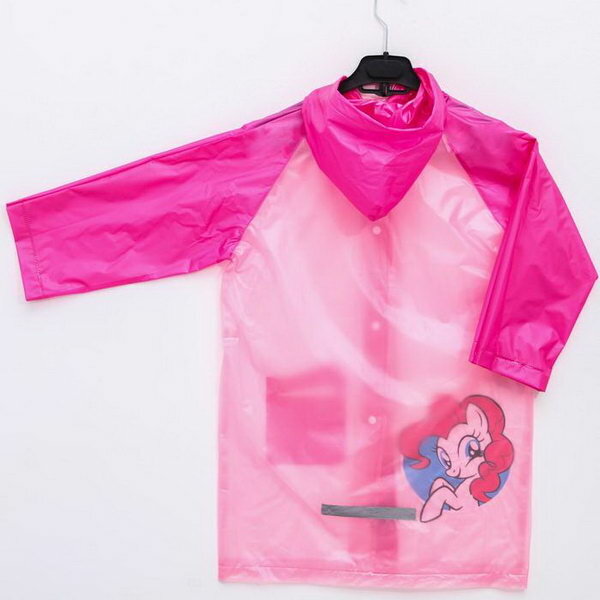 Дождевик Сима-ленд, демисезонный, для девочек, размер S(92-98), розовый - фотография № 10