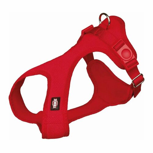 Шлейка для собак Trixie Soft XS-S: 30-45 см/15 мм, красный