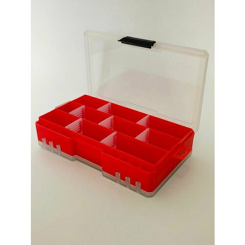 Бокс для хранения универсальный с вкладышем, двухсторонний 16,5x10x4 см