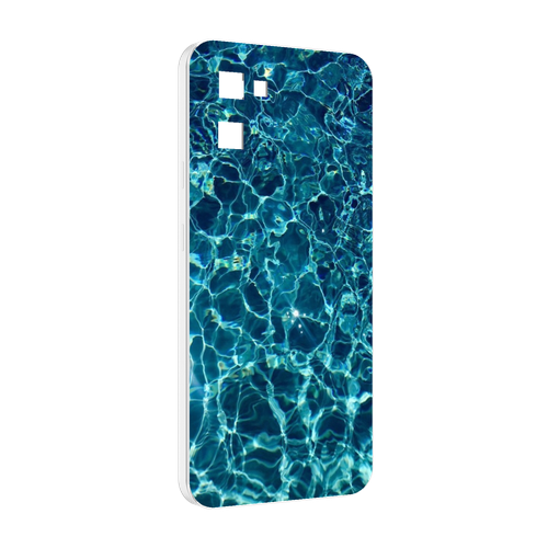 Чехол MyPads красивая голубая вода для UMIDIGI F3 / F3 SE / F3S задняя-панель-накладка-бампер