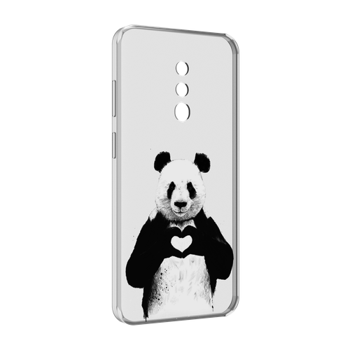 Чехол MyPads Влюбленная панда для Blackview BV5200 задняя-панель-накладка-бампер